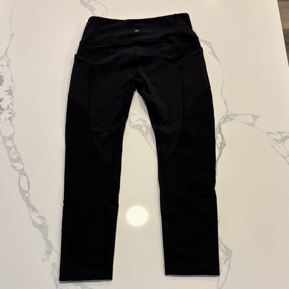 Lululemon All the Right Places Crop II ~ 6 ~ Black ~ 23” - Picture 7 of 11